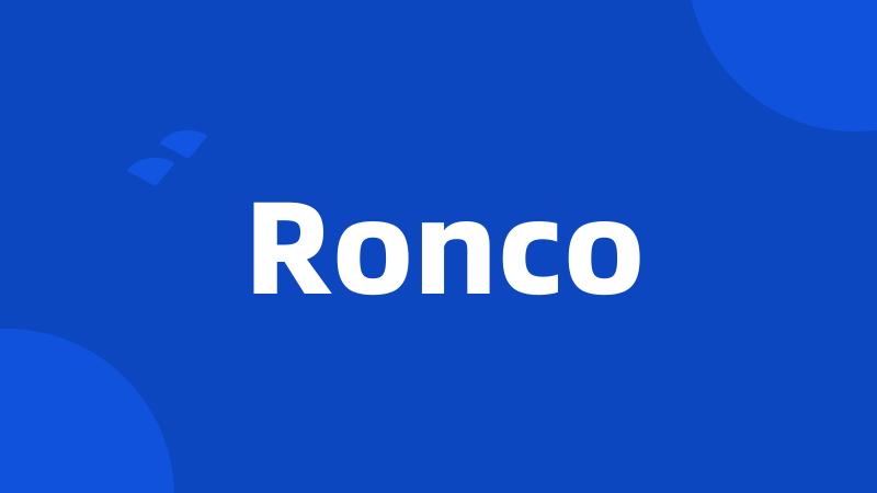 Ronco