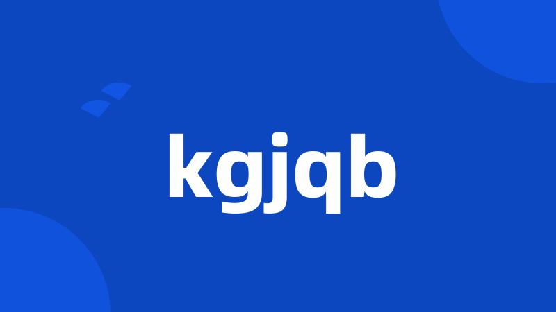 kgjqb