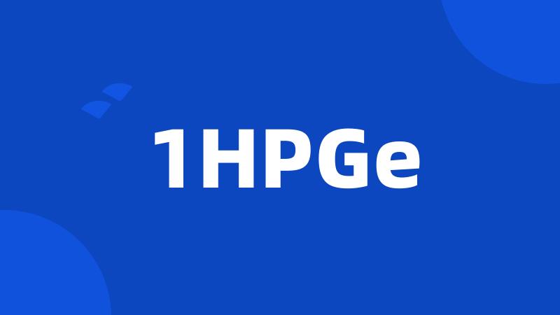 1HPGe