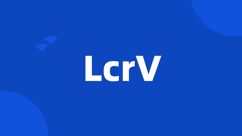 LcrV