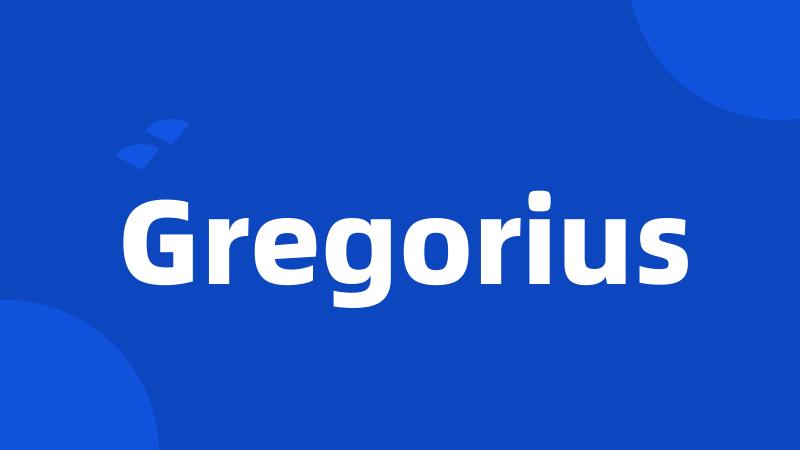 Gregorius