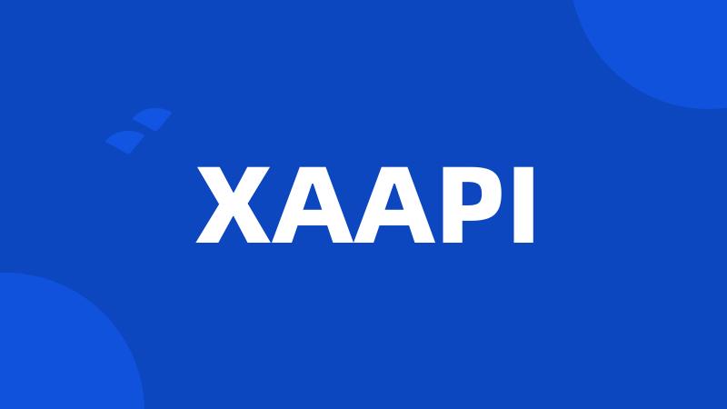 XAAPI