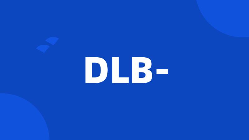 DLB-