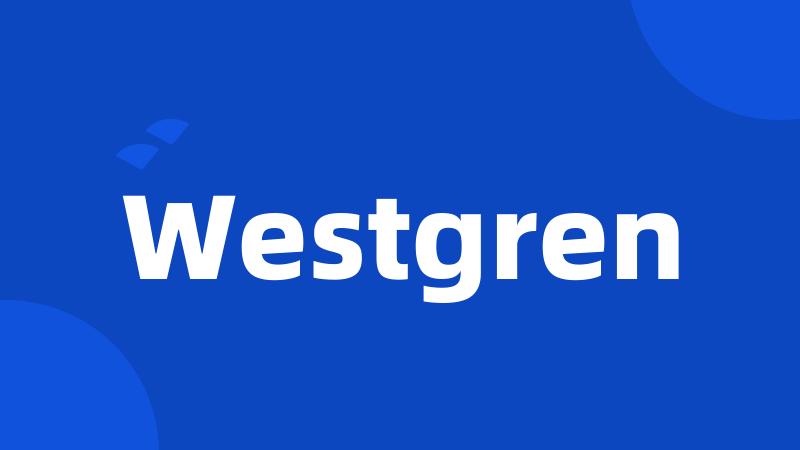 Westgren