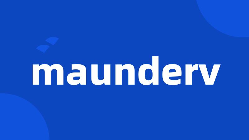 maunderv