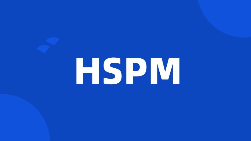 HSPM