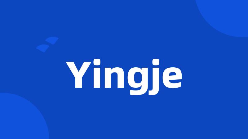 Yingje