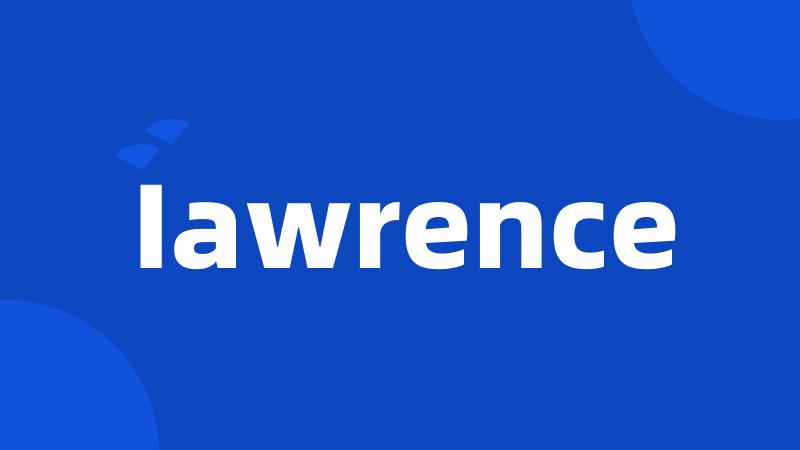 Iawrence