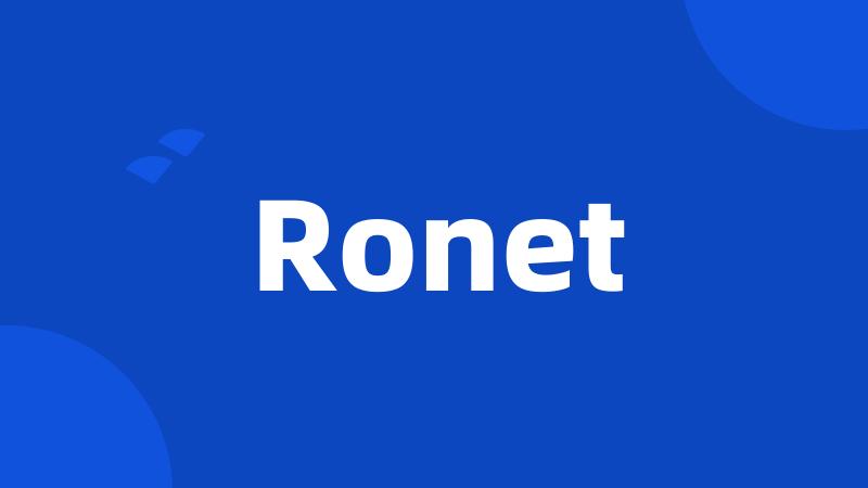 Ronet