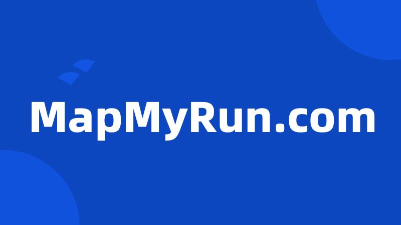 MapMyRun.com