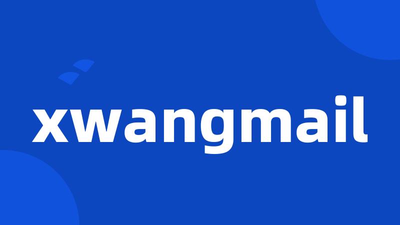 xwangmail