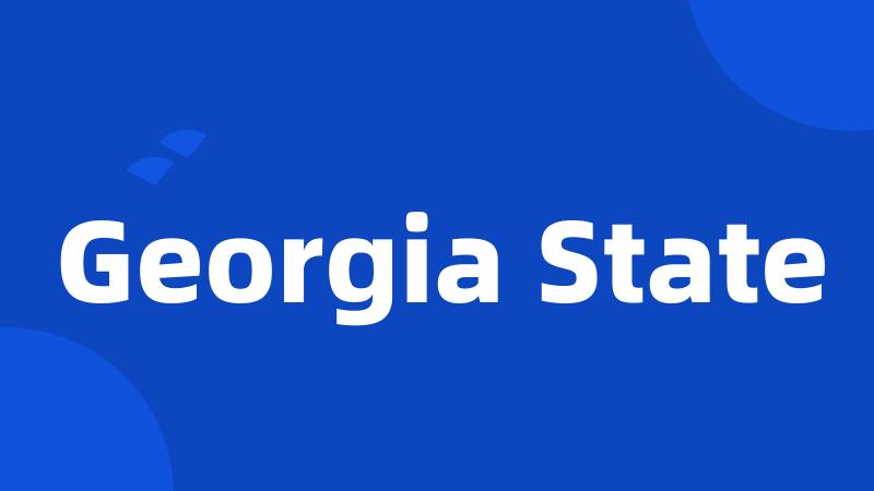 Georgia State