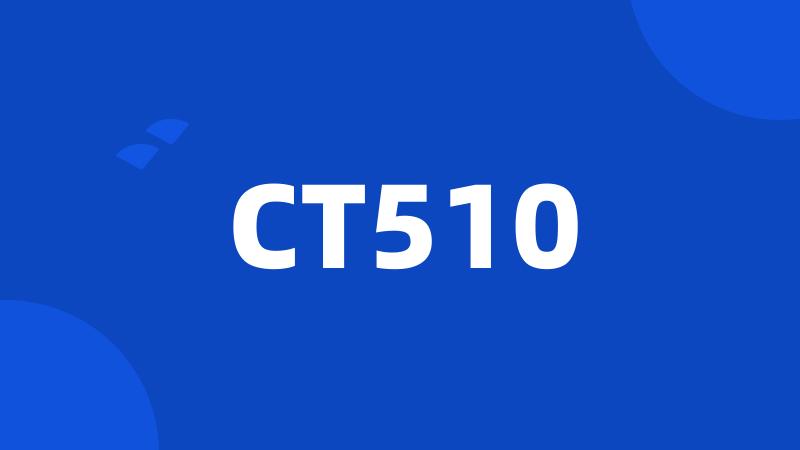 CT510