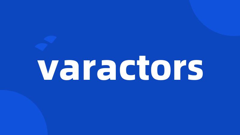 varactors