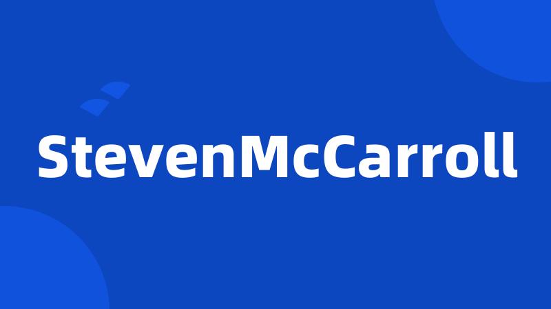 StevenMcCarroll