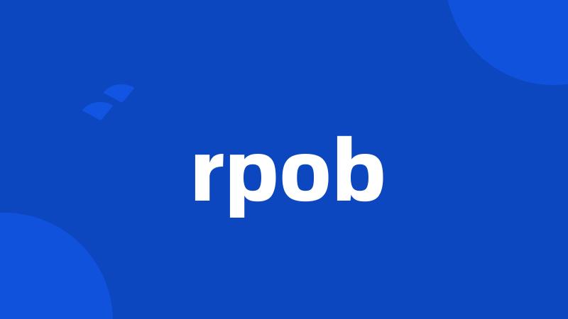 rpob