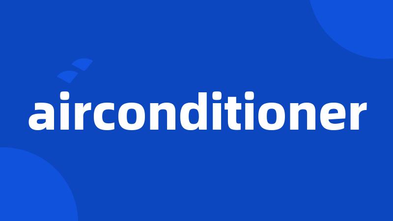 airconditioner