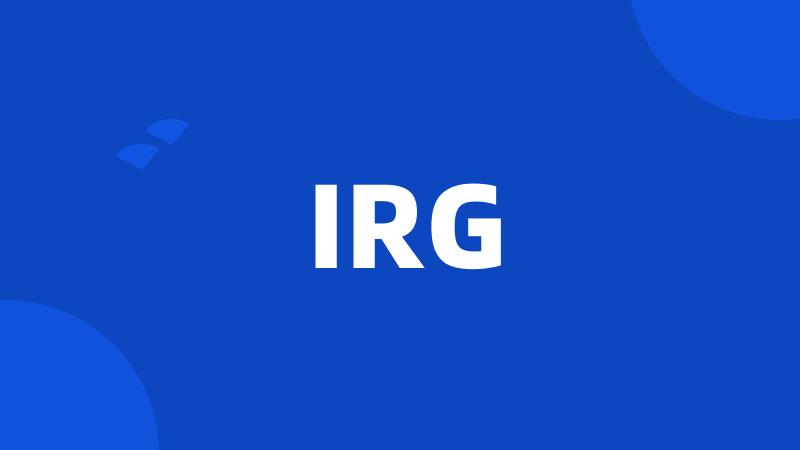 IRG