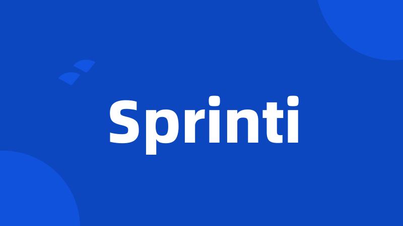 Sprinti