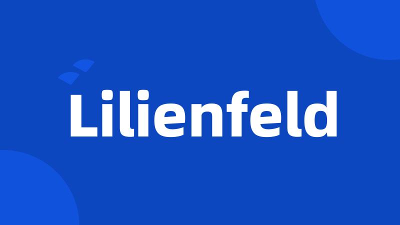 Lilienfeld