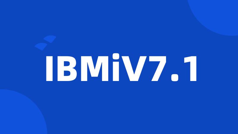 IBMiV7.1