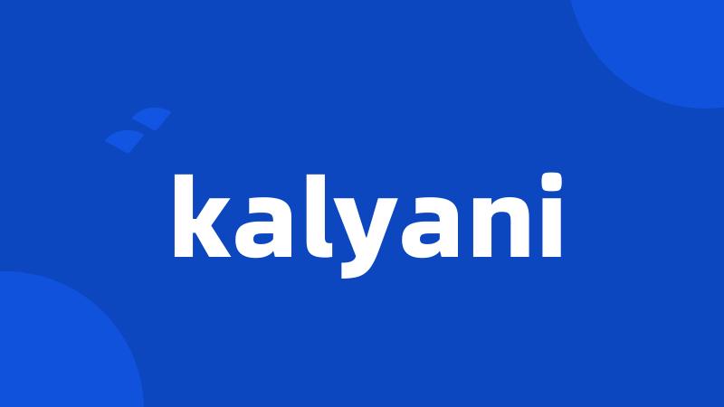 kalyani