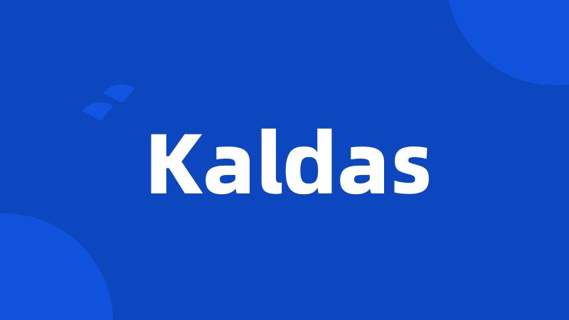 Kaldas