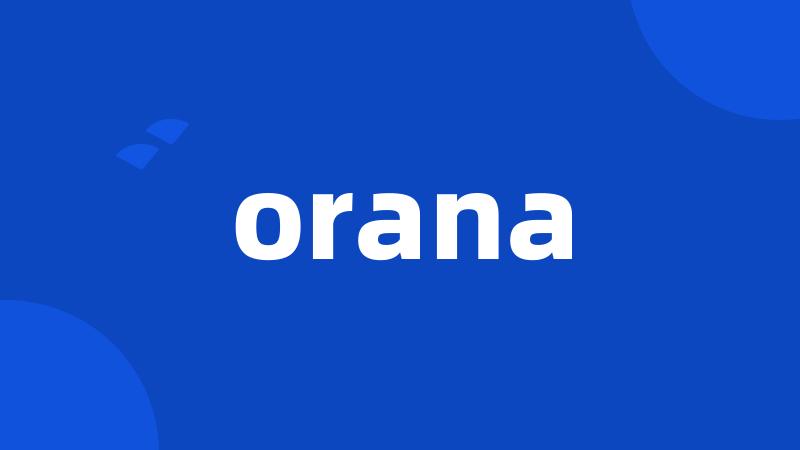 orana