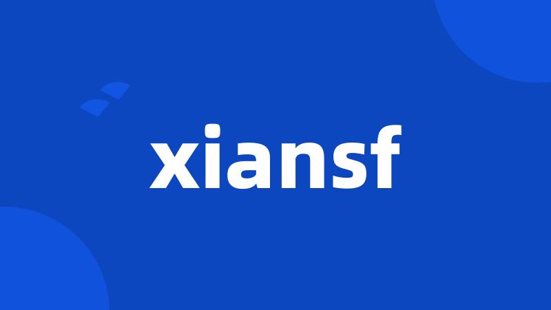 xiansf