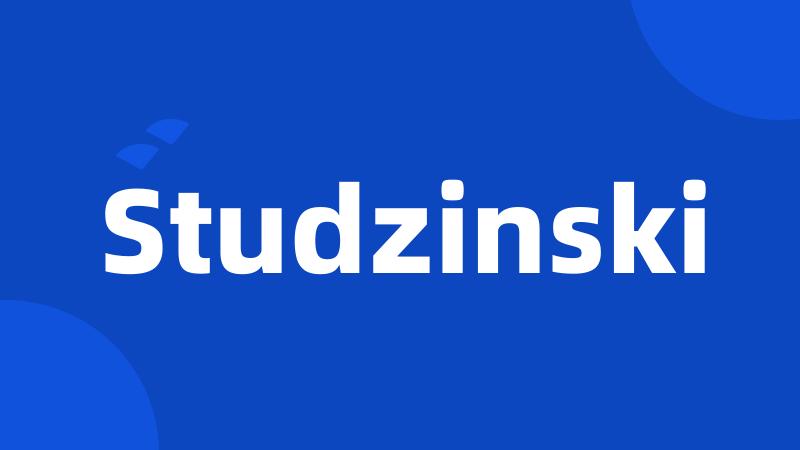 Studzinski