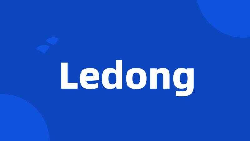 Ledong