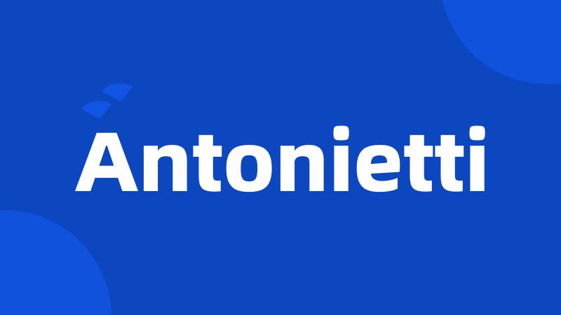 Antonietti