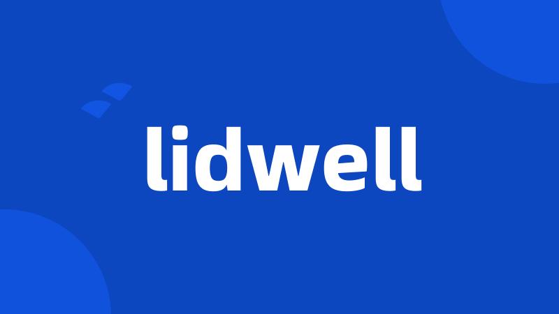 lidwell