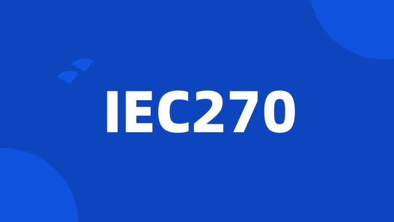 IEC270