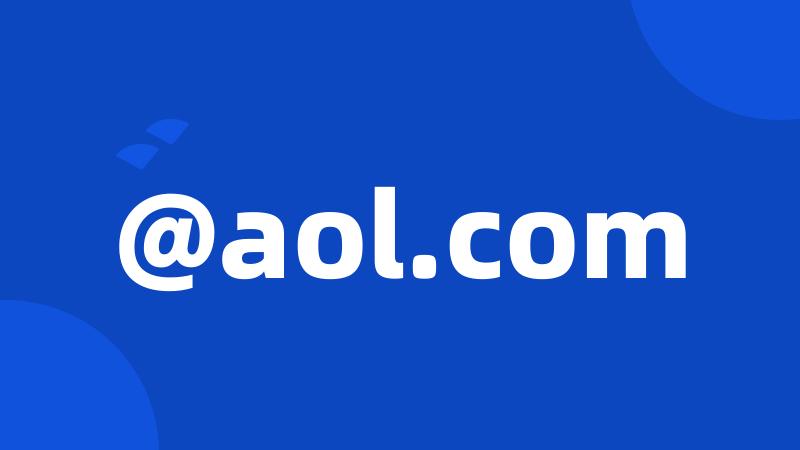 @aol.com