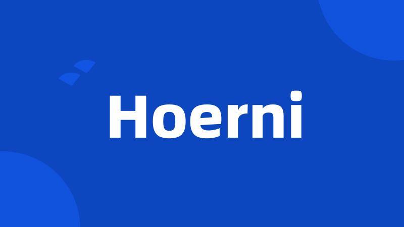 Hoerni