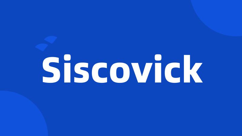 Siscovick