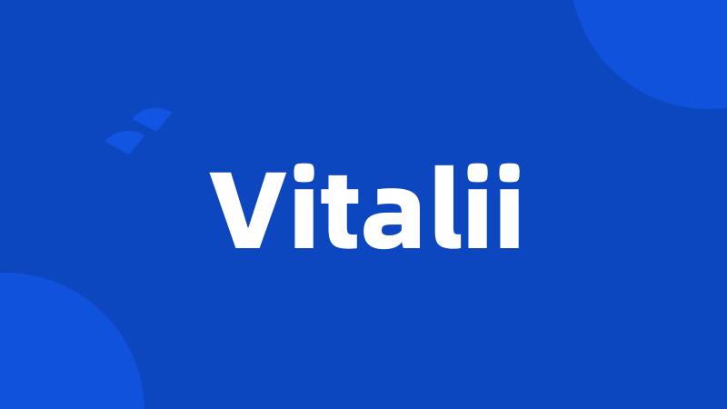 Vitalii