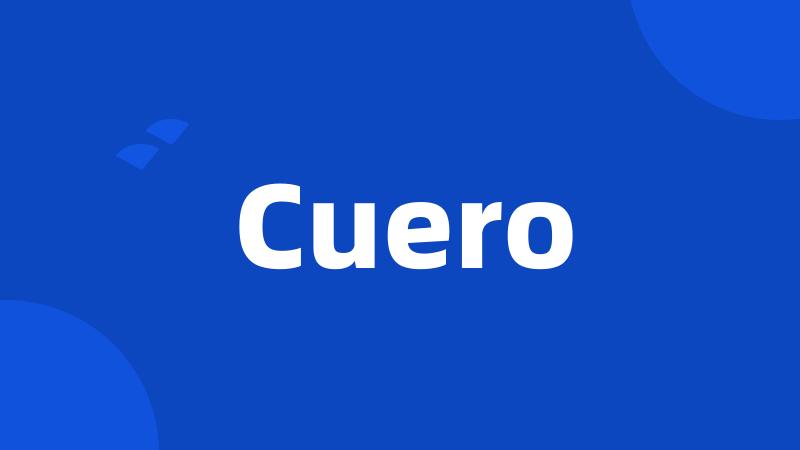 Cuero