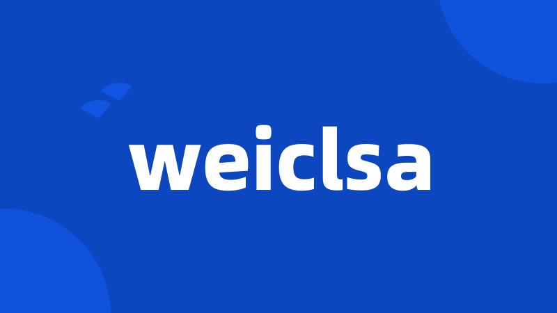 weiclsa