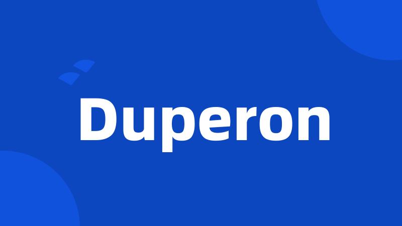 Duperon