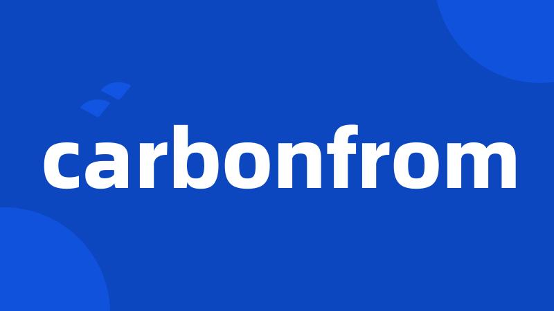 carbonfrom