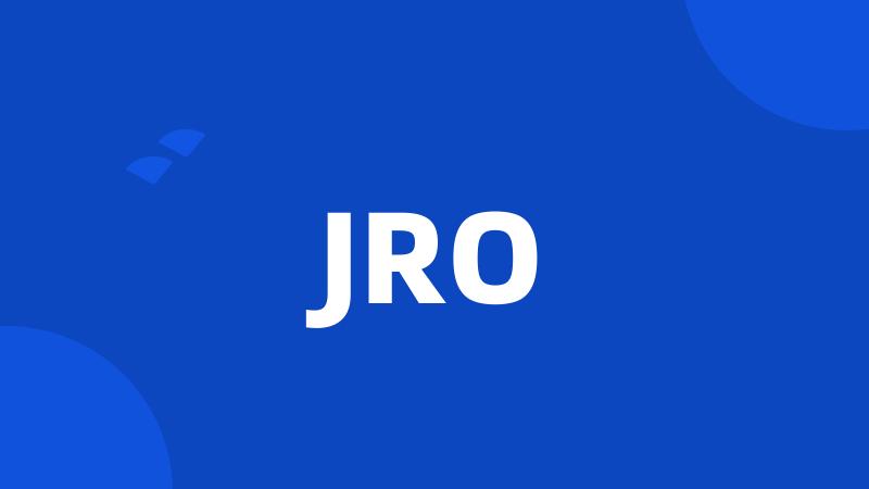 JRO