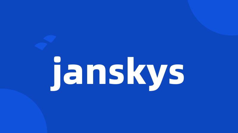 janskys