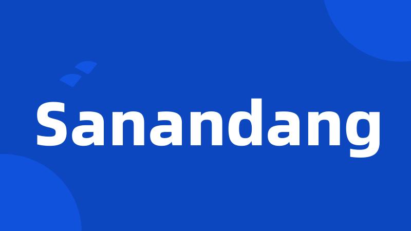 Sanandang