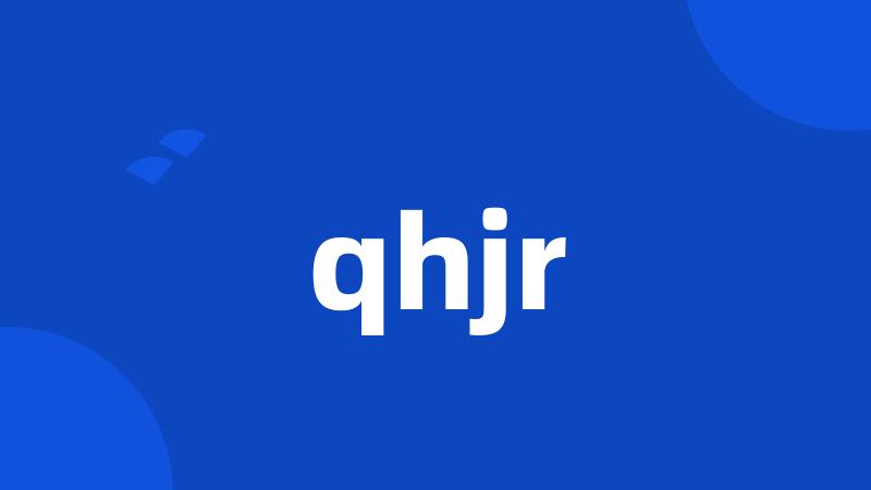 qhjr