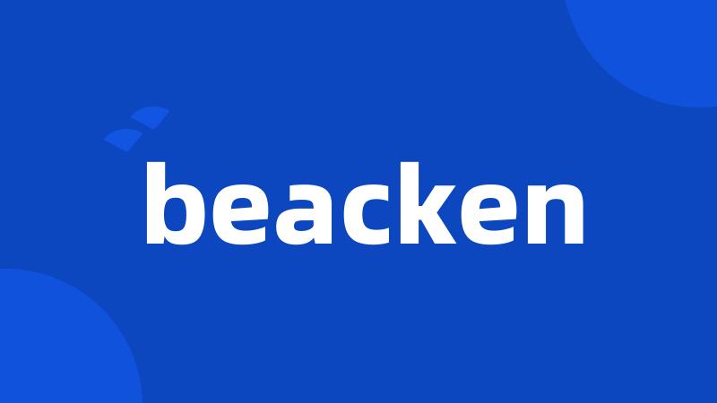 beacken