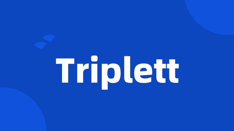 Triplett