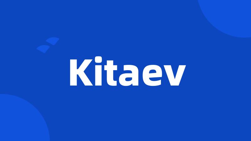 Kitaev