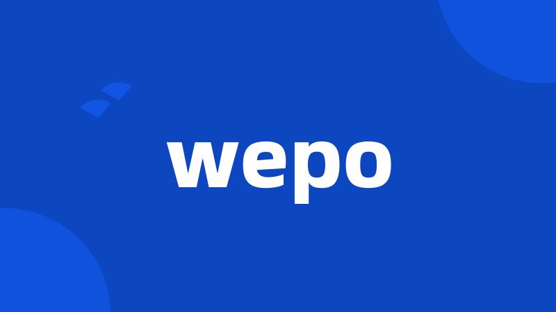 wepo